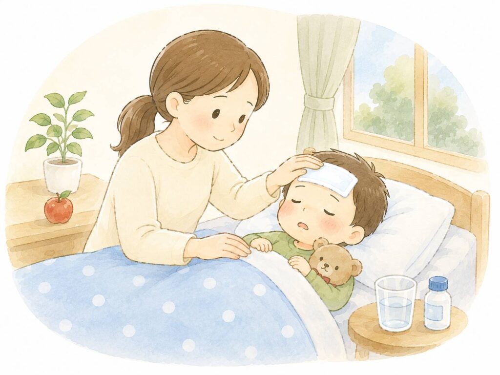 はじめてのお熱、どうしたらいい？